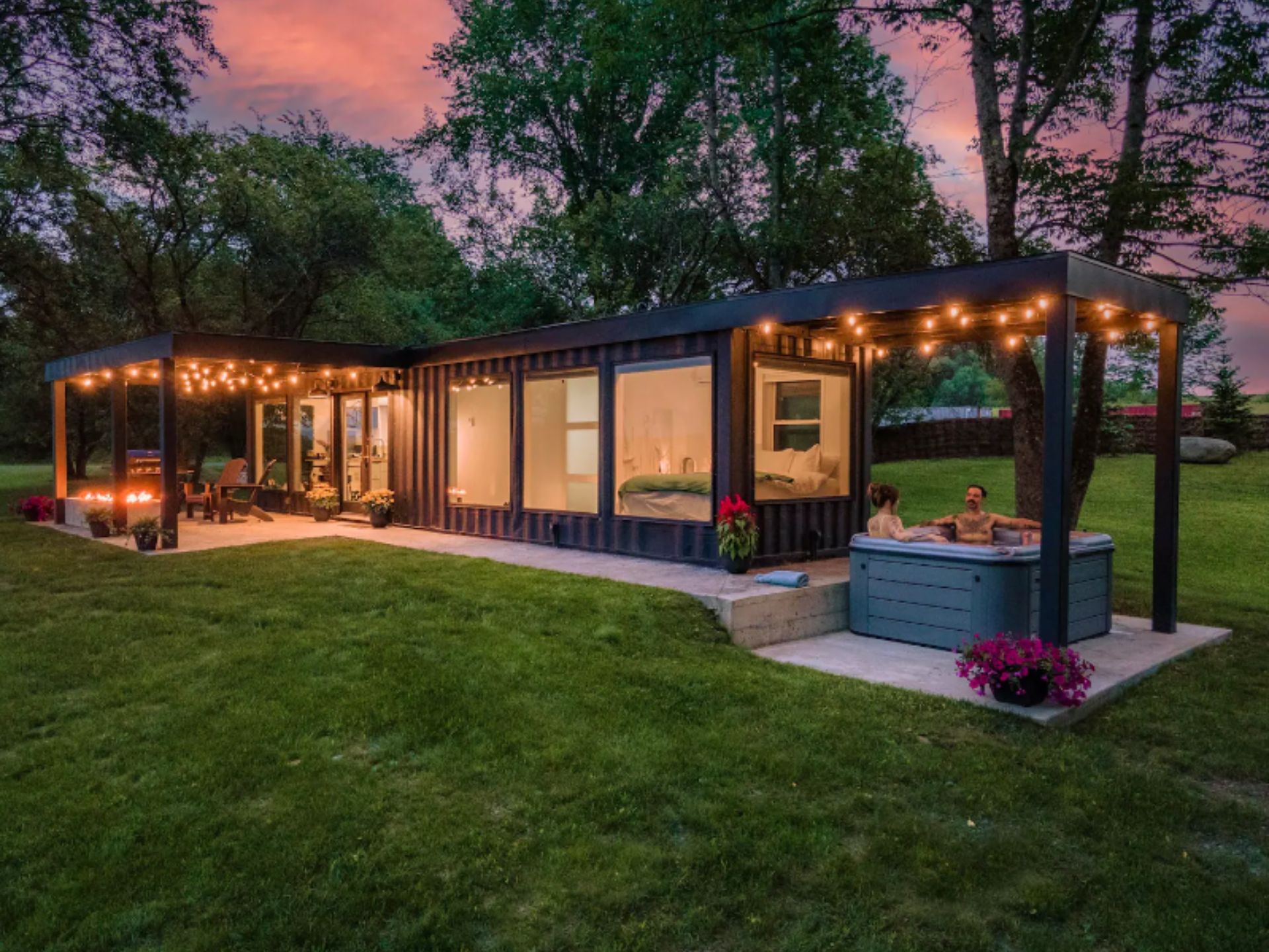 This Tiny Orchard Container House Is Your Dream Garden Retreat