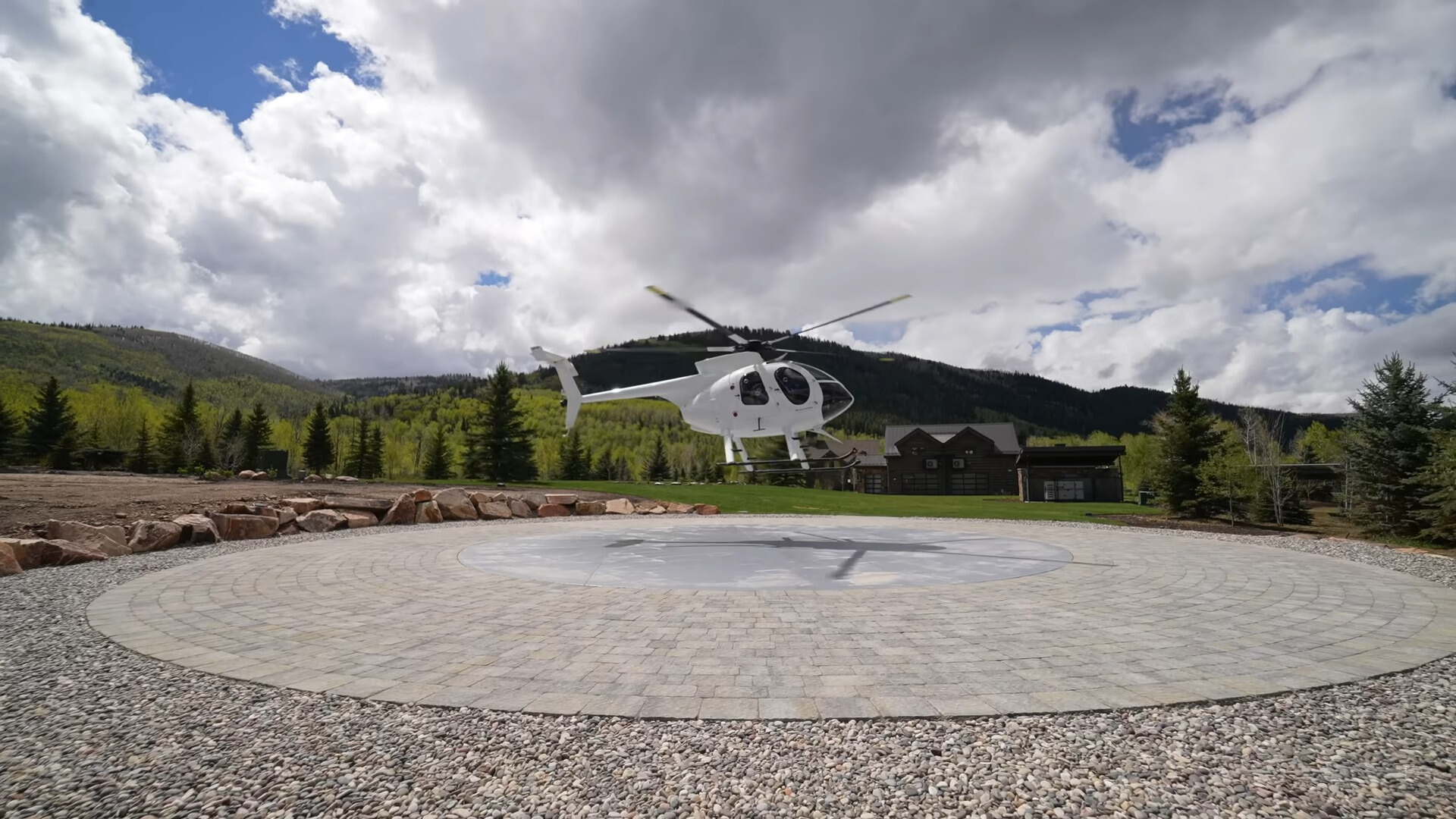 private helicoper pad