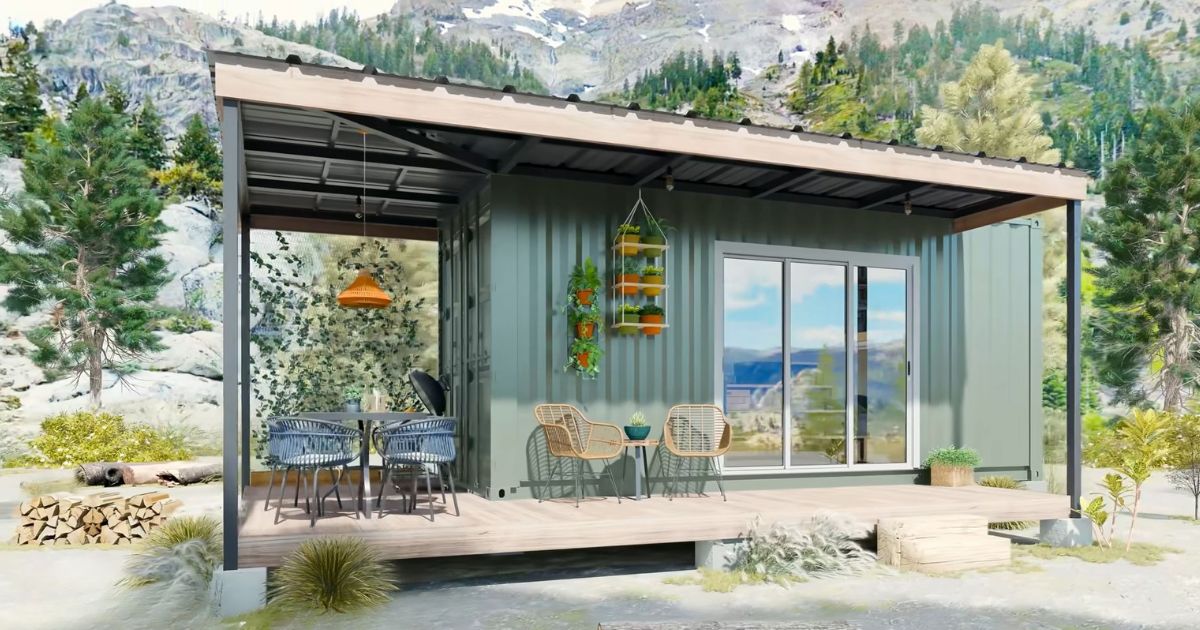 Here's A Stylish, Compact Shipping Container Home That Will Have You ...