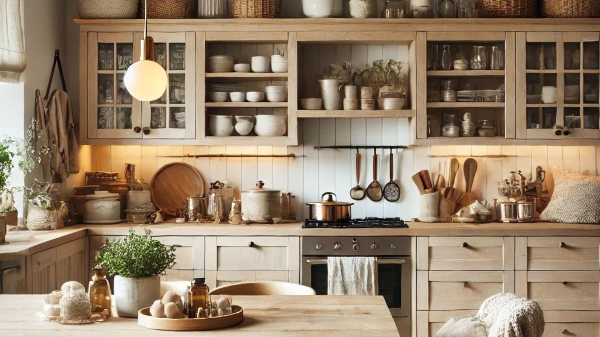 beige scandi kitchen