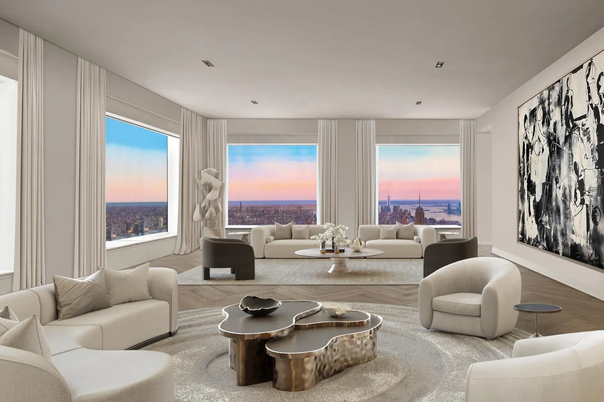 431 park avenue mansion with a view on the city