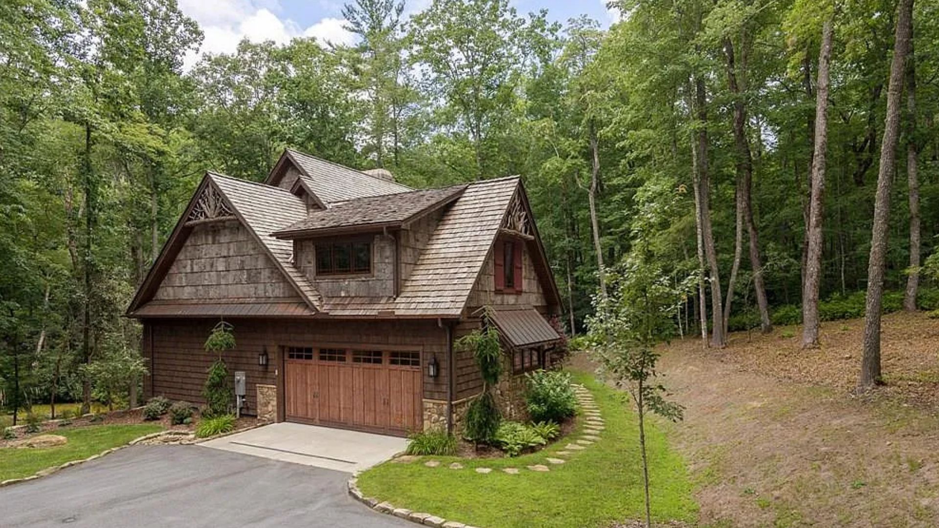 folktale cabin in the woods