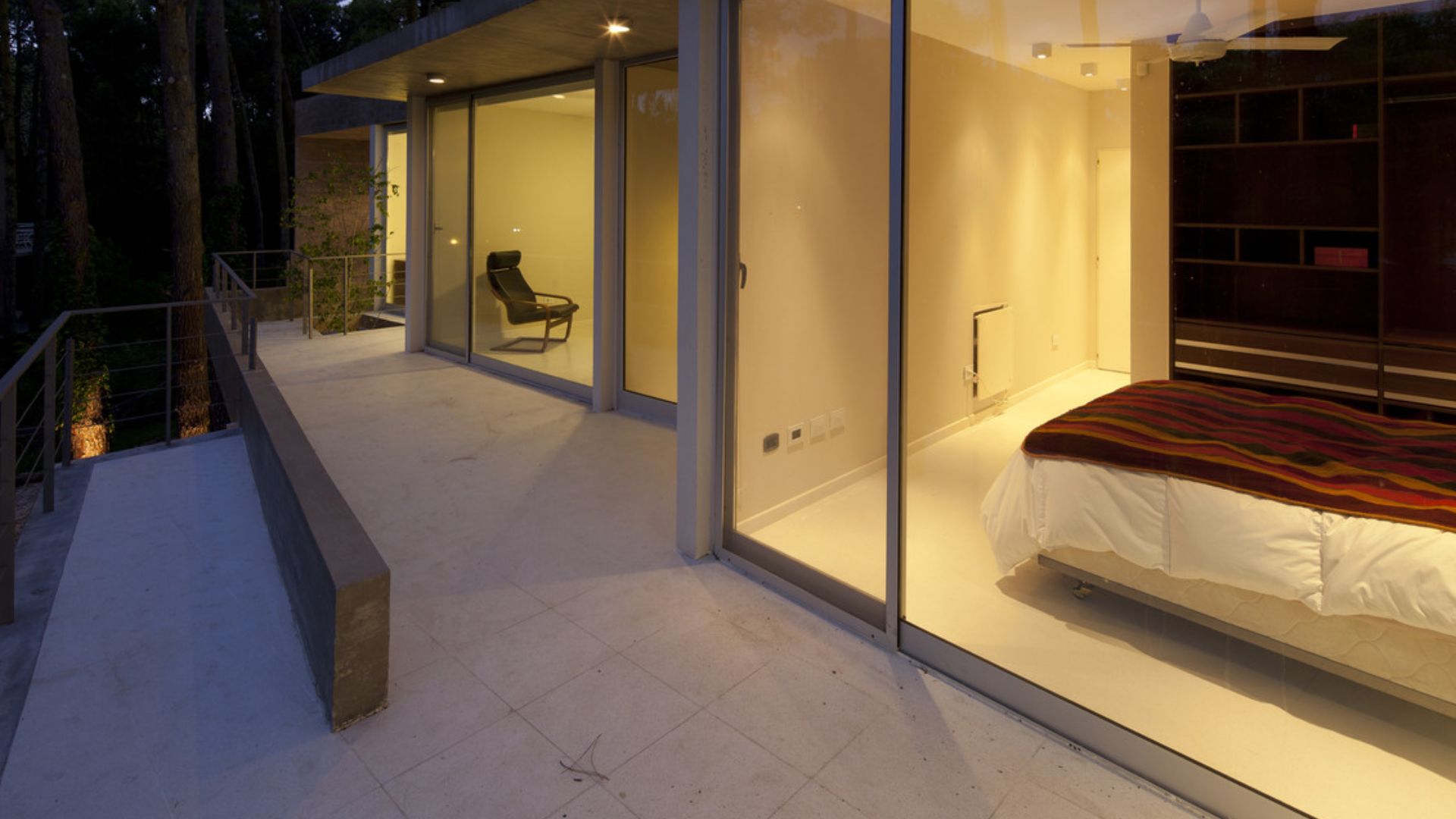 bedroom balcony