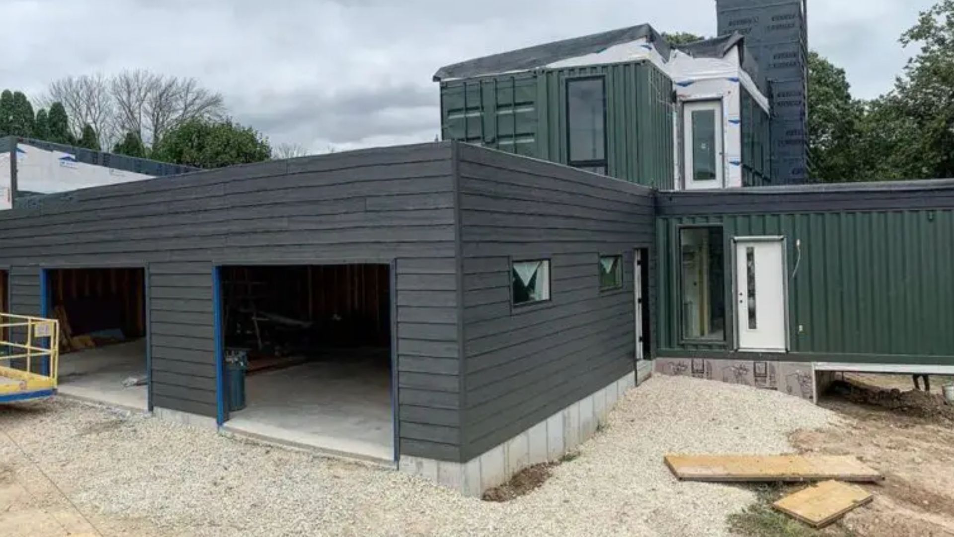 building a container home