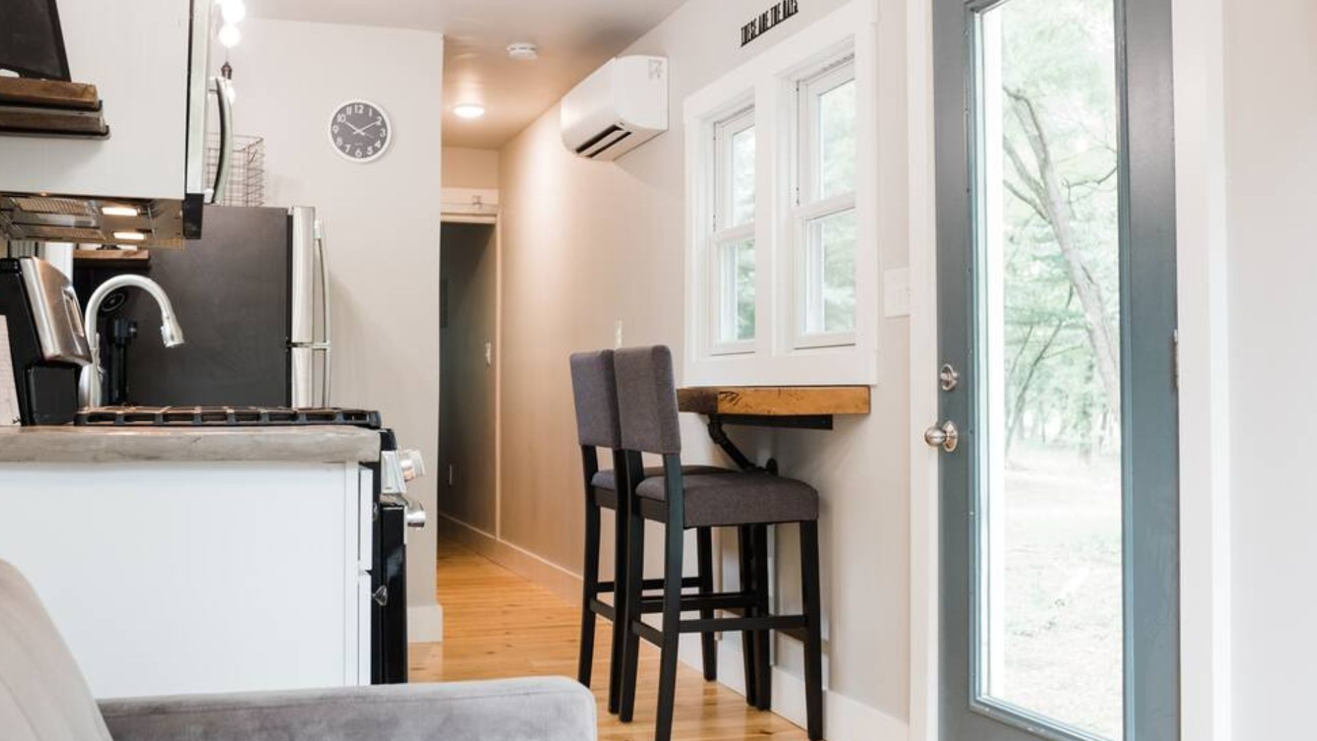 cool dining table by the window