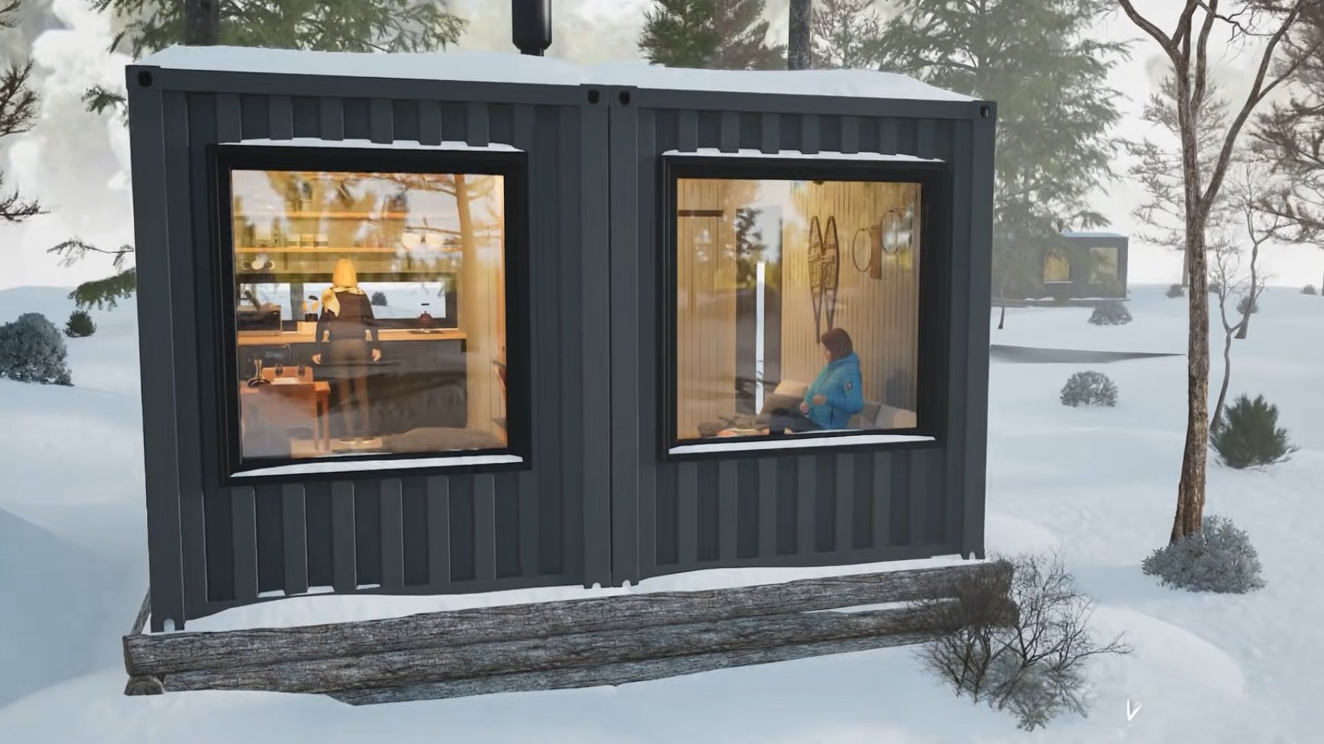 black container cabin