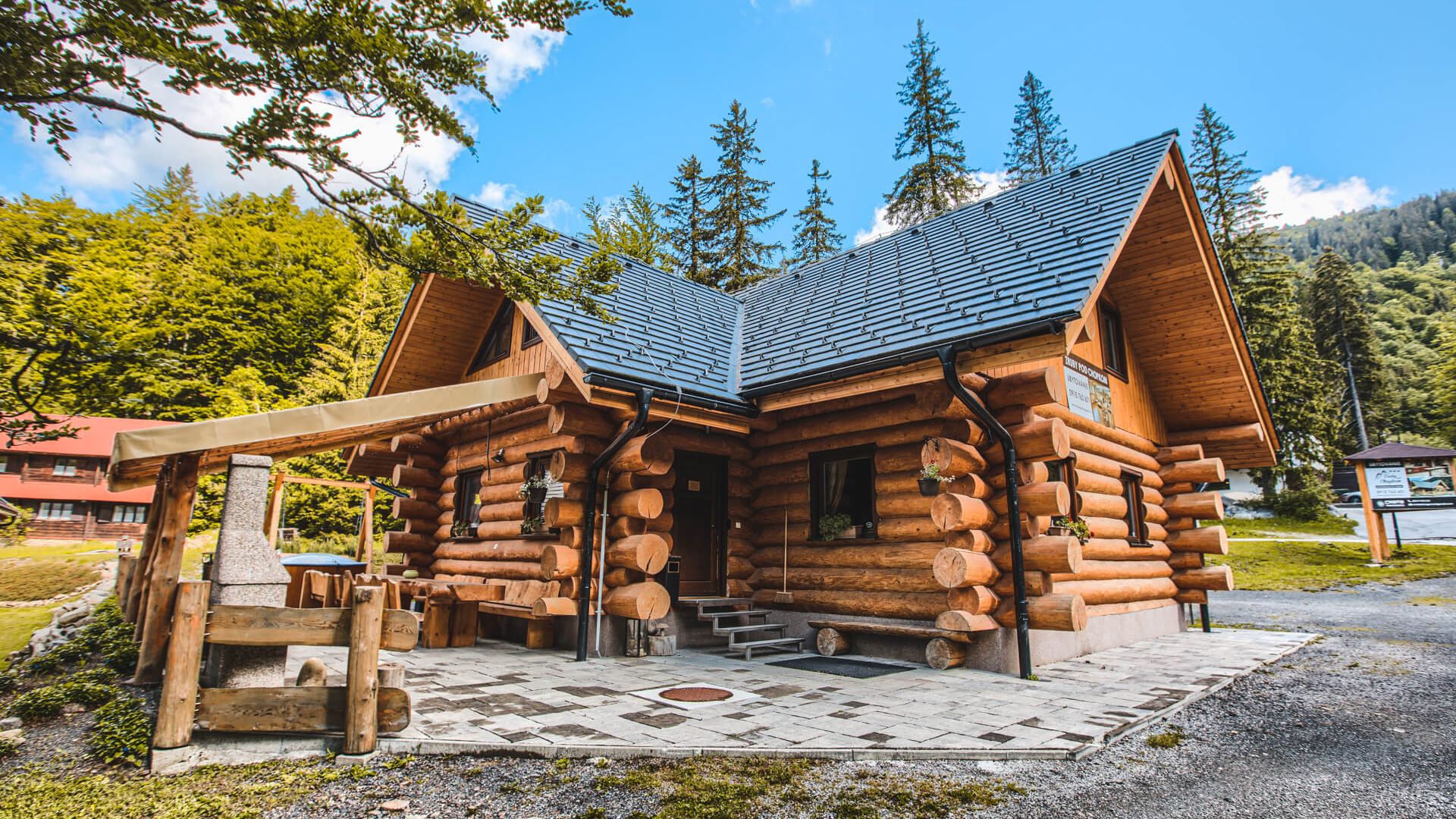 Stunning log cabin