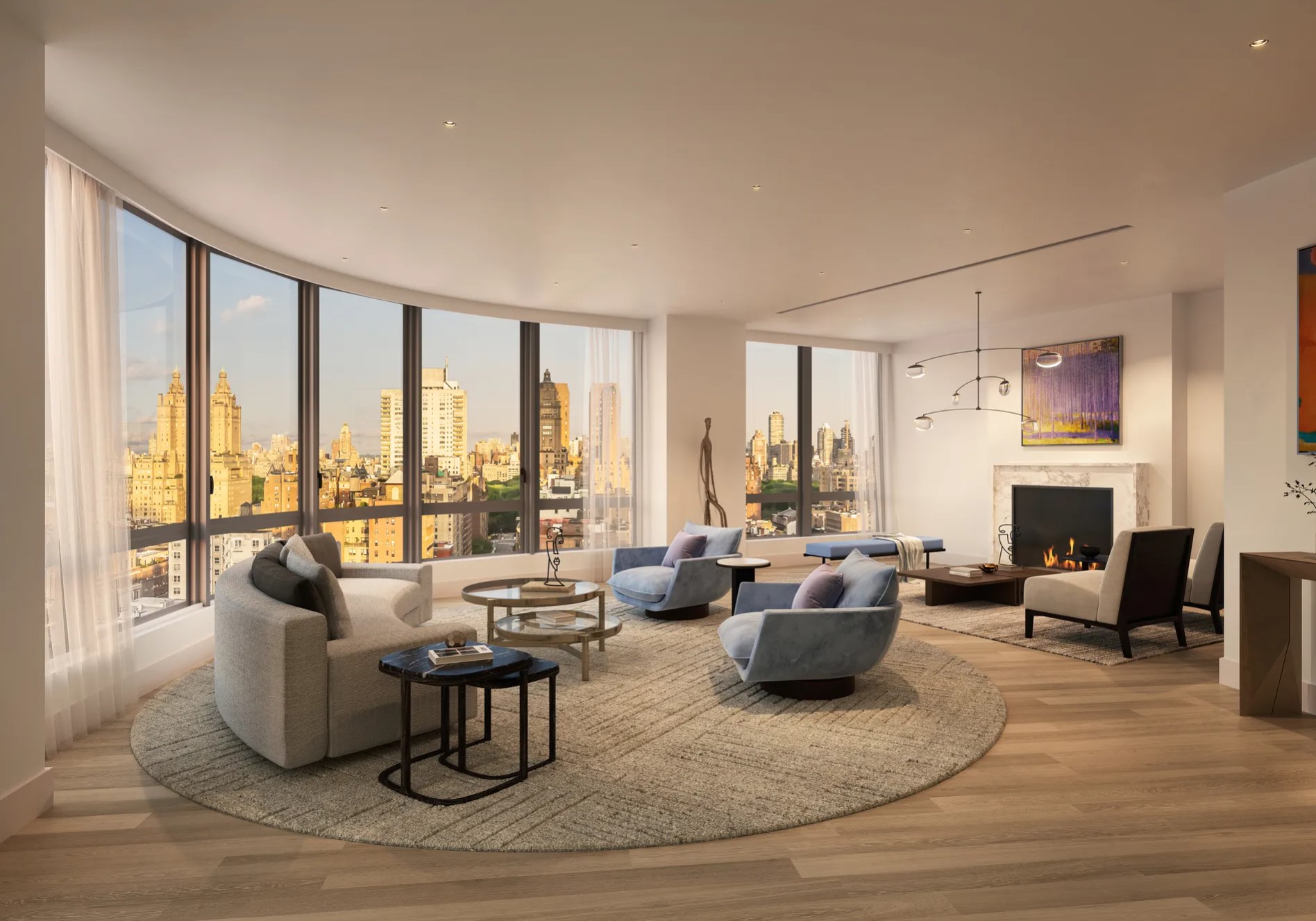 West 72 round penthouse