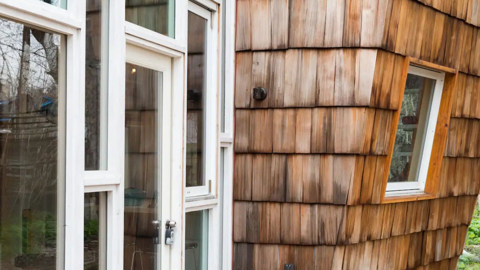 exterior details of the beehive house