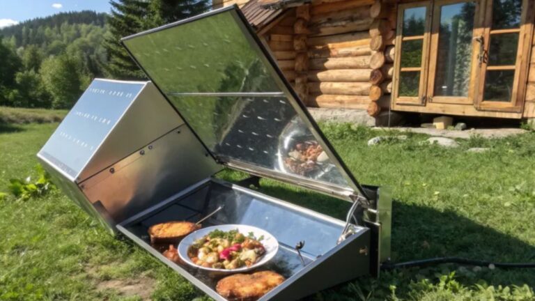 solar powered oven
