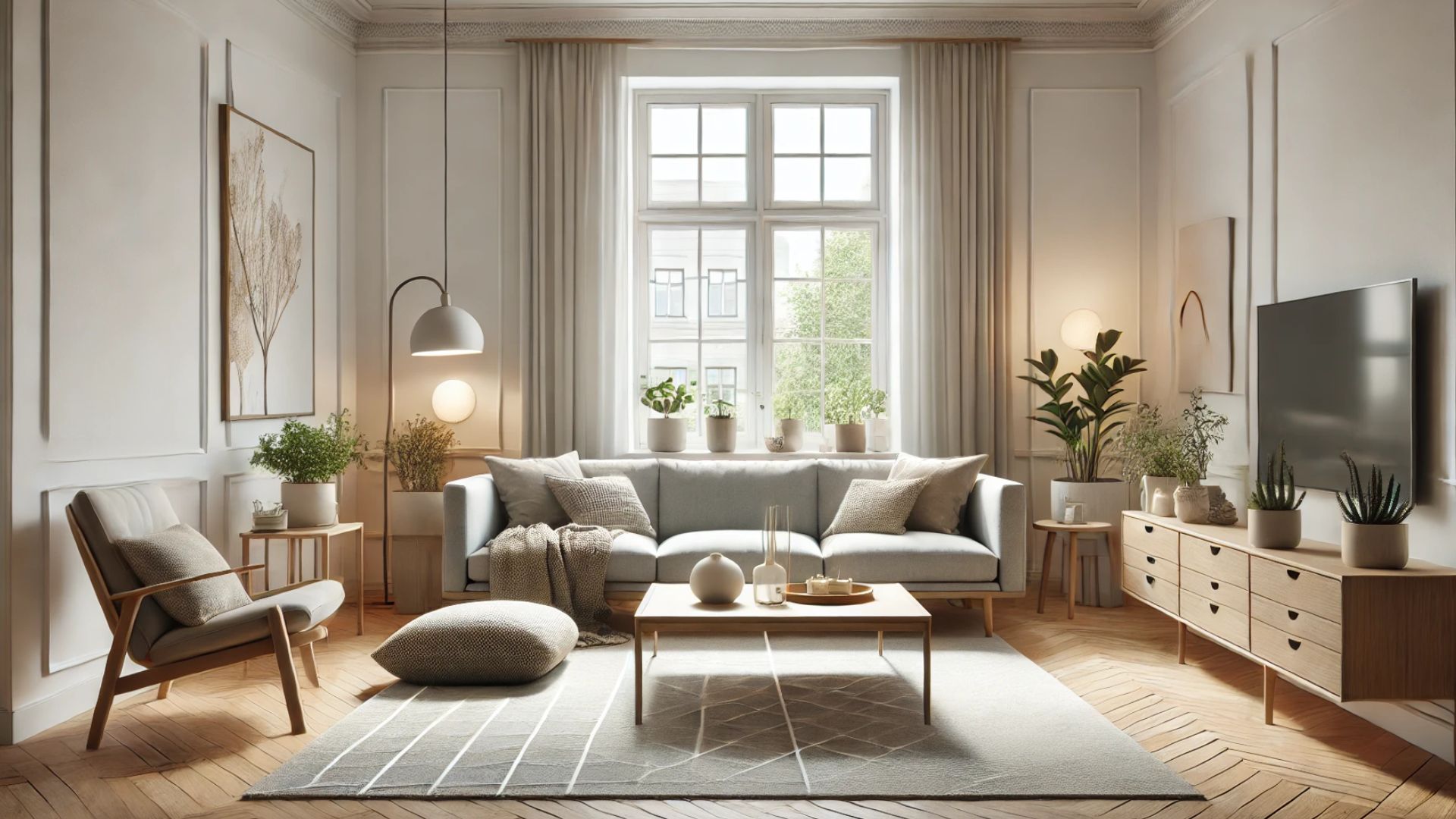 scandinavian living room