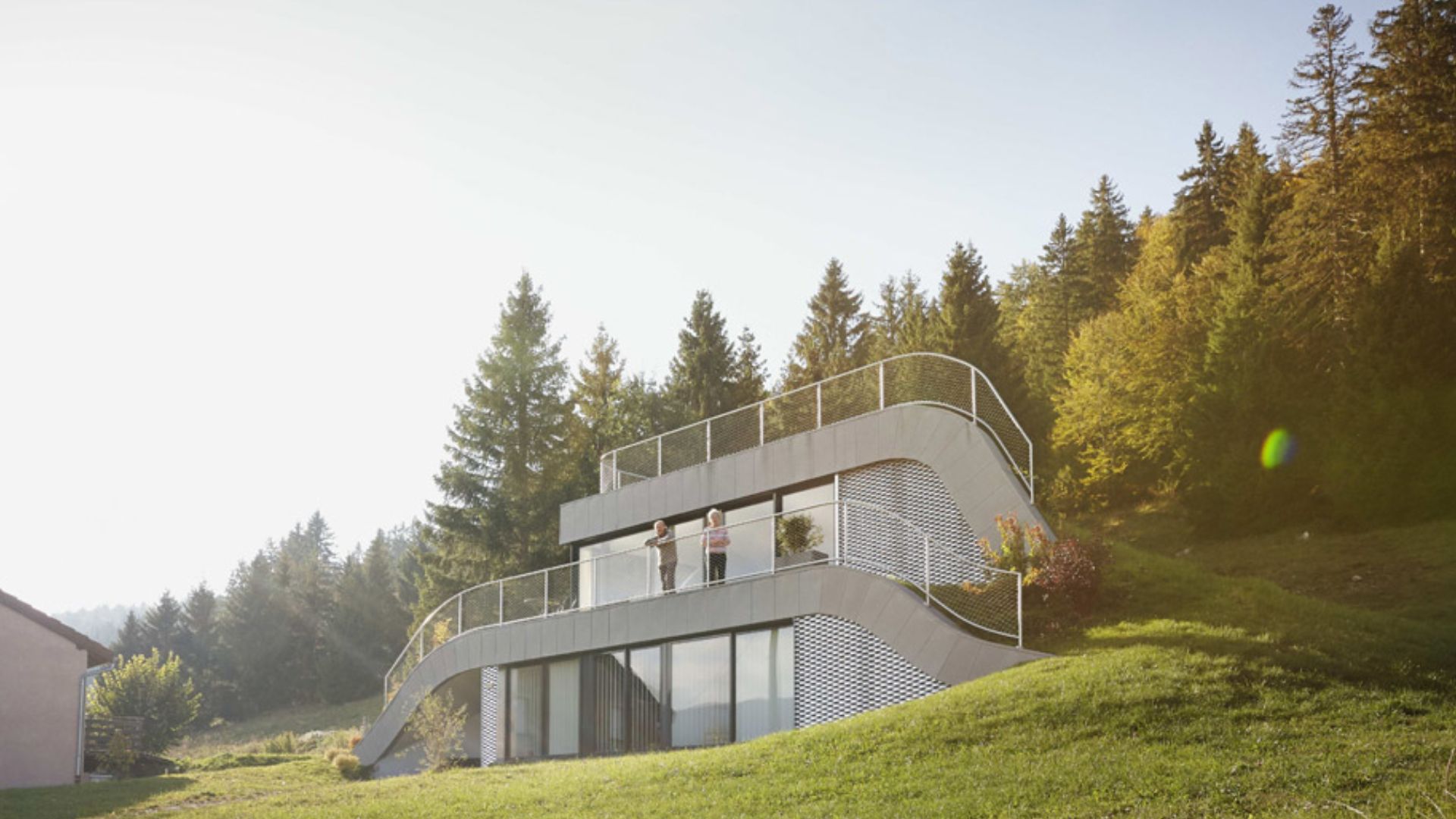 casa jura house built within a hill