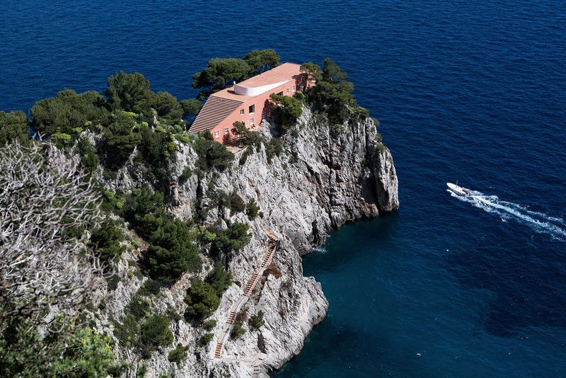 Casa Malaparte, Capri, Italy