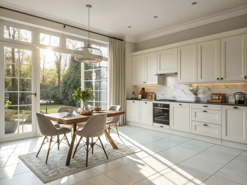 Classic White kitchen 