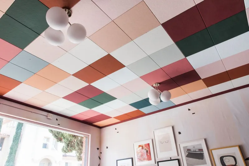 Colorful Ceiling Accents