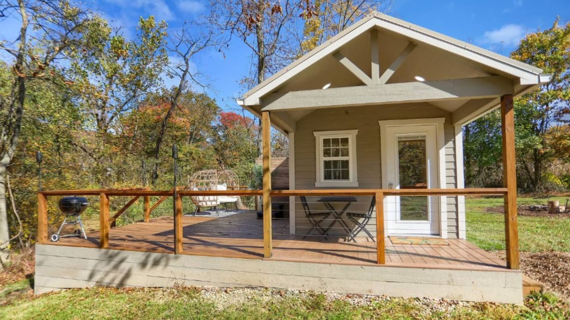 exterior of a tiny home