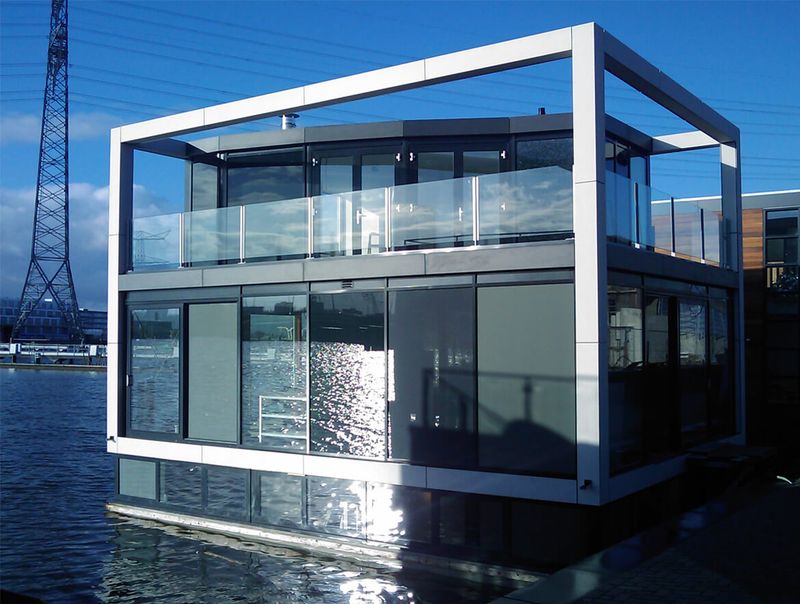 Floating Glass House, Netherlands