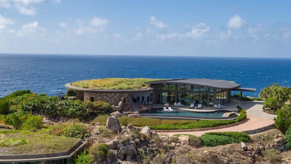 Invisible House near the ocean