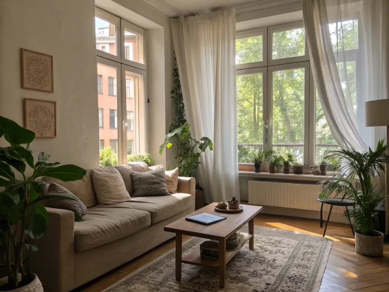 Maximize Natural Light in a small living room