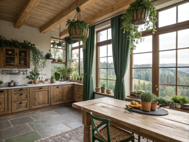 Nature’s Retreat Kitchen