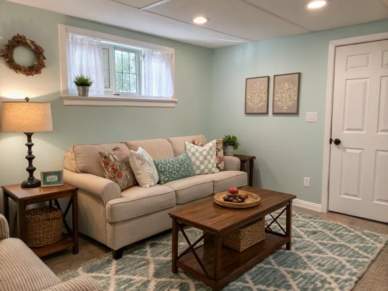 Opt for Light Colors in a small living room