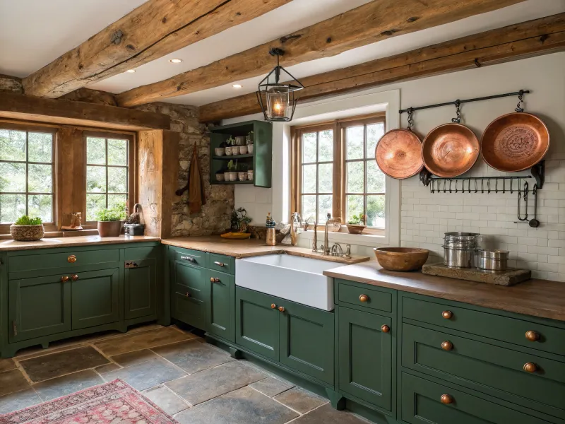 Rustic Charm Kitchen