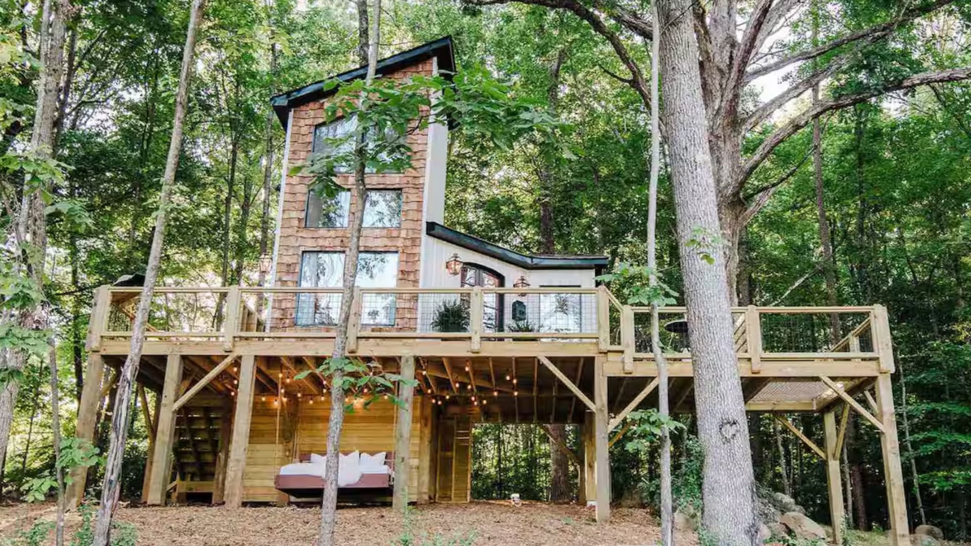 stunning carolina treehouse