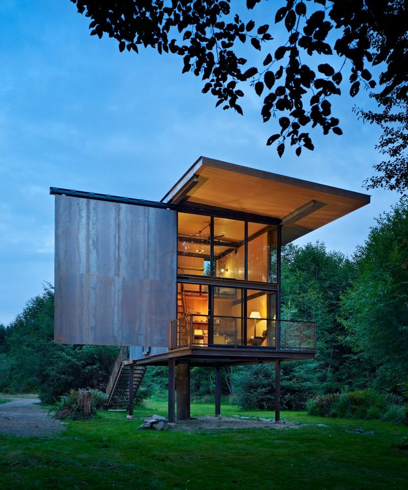 The Sol Duc Cabin by Olson Kundig Architects