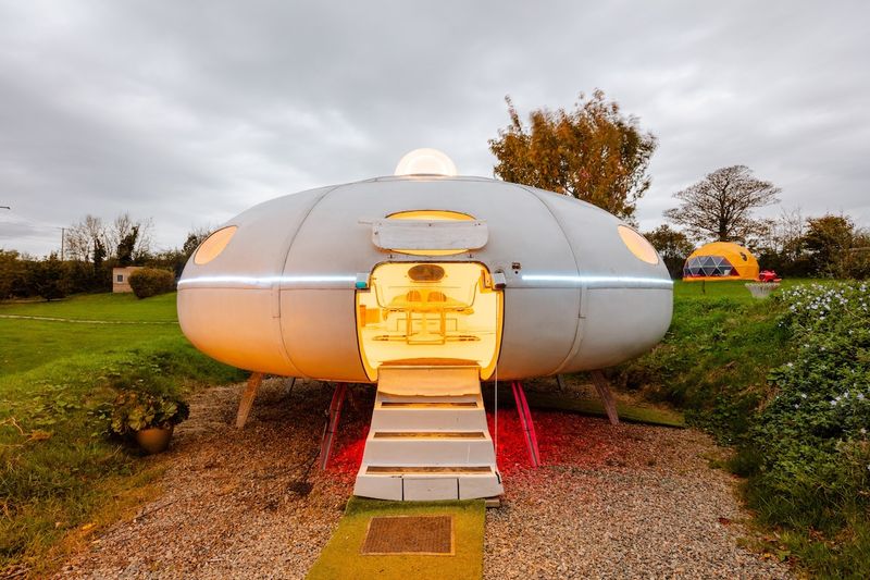 The UFO Futuro House, Redberth, Wales