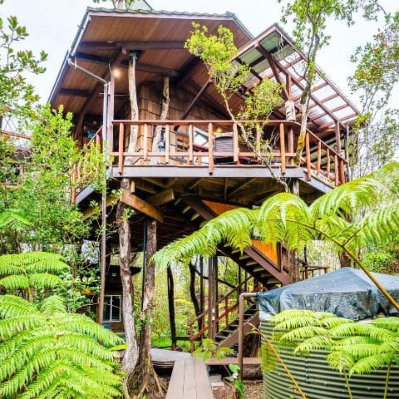 TreeHouse at Kilauea Volcano, Hawaii