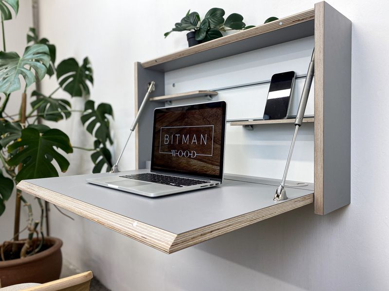 Wall-Mounted Desks