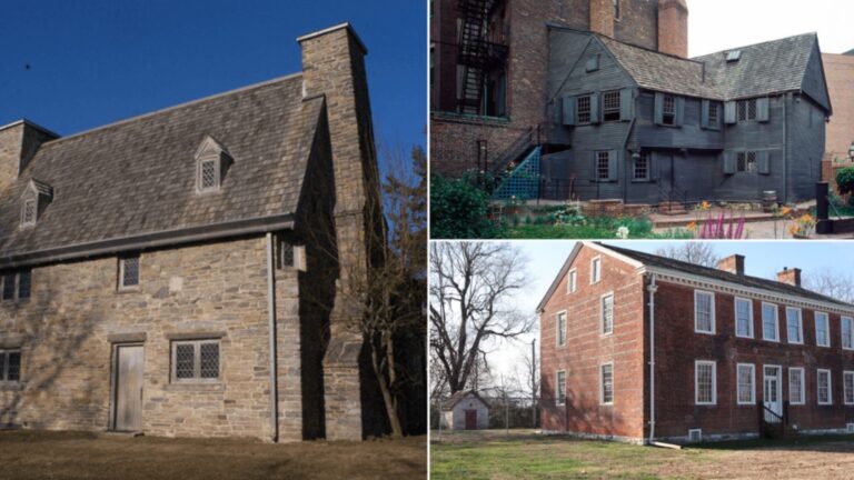 10 Oldest Houses In The United States That You’ll Wish Were Yours