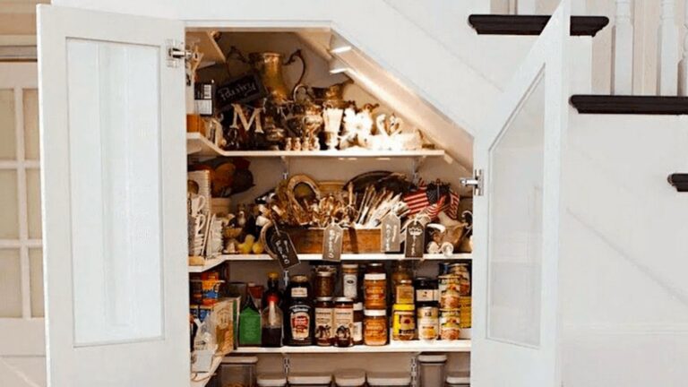 under stairs pantry