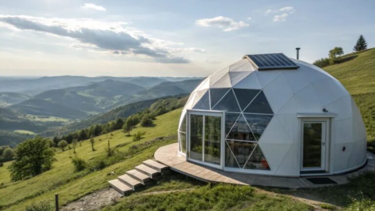 tiny dome house