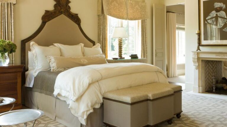 bedroom with a lux bed