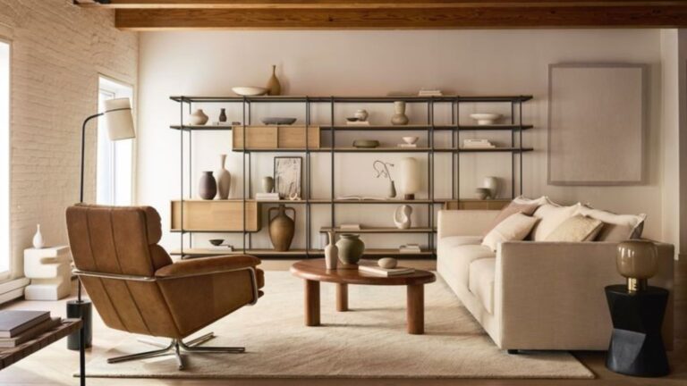 monochromatic living room