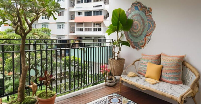 bohemian balcony