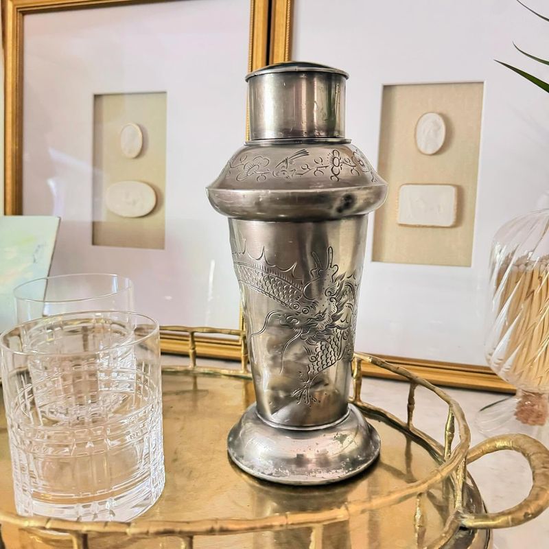 Art Deco Cocktail Shaker