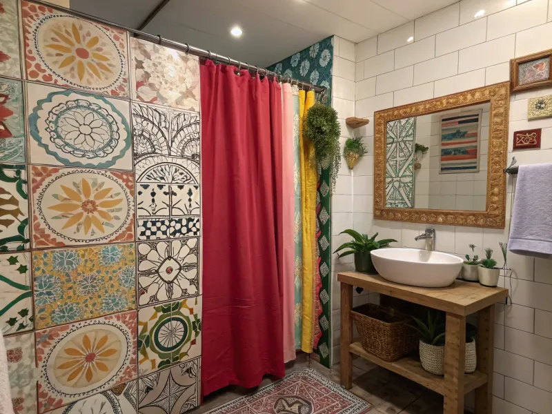 Artistic Bathroom