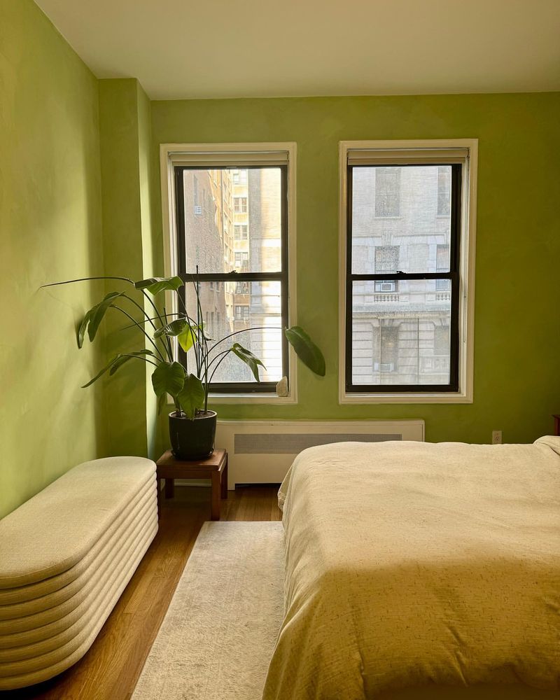 Avocado Green Walls