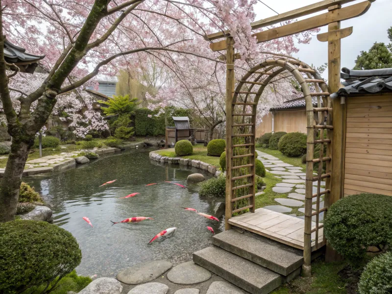 Bamboo Zen Arch