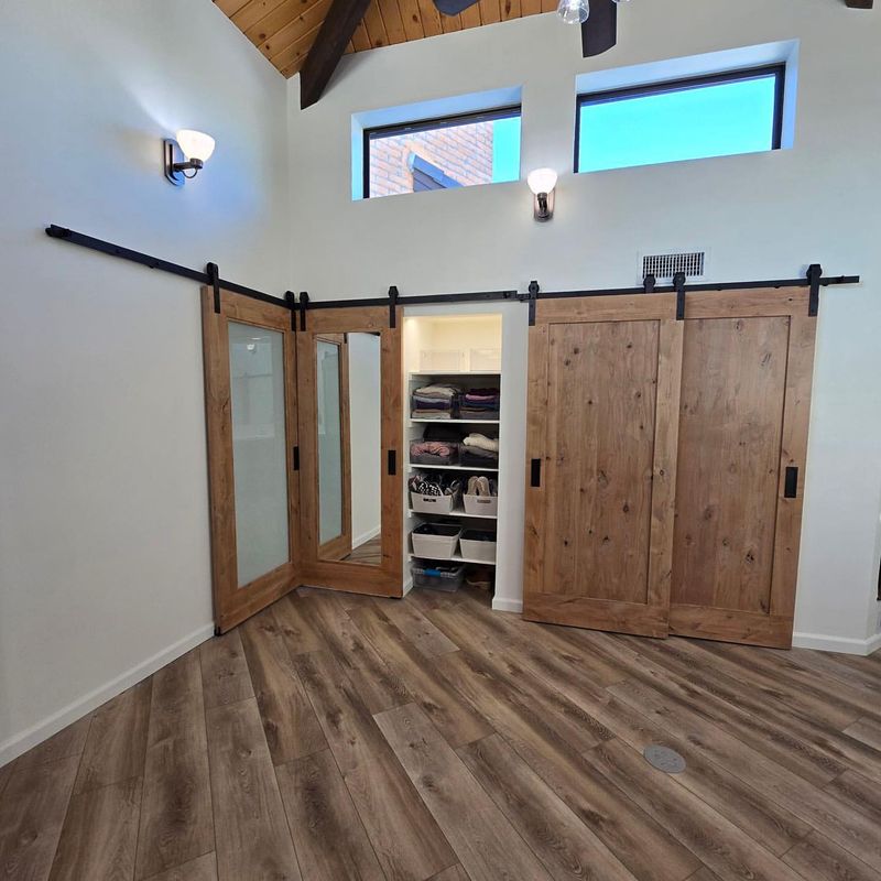 Barn-Style Sliding Doors