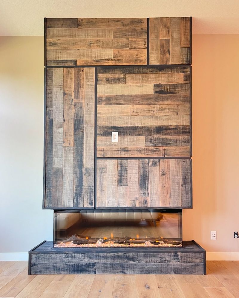 Barn Wood Accent Wall