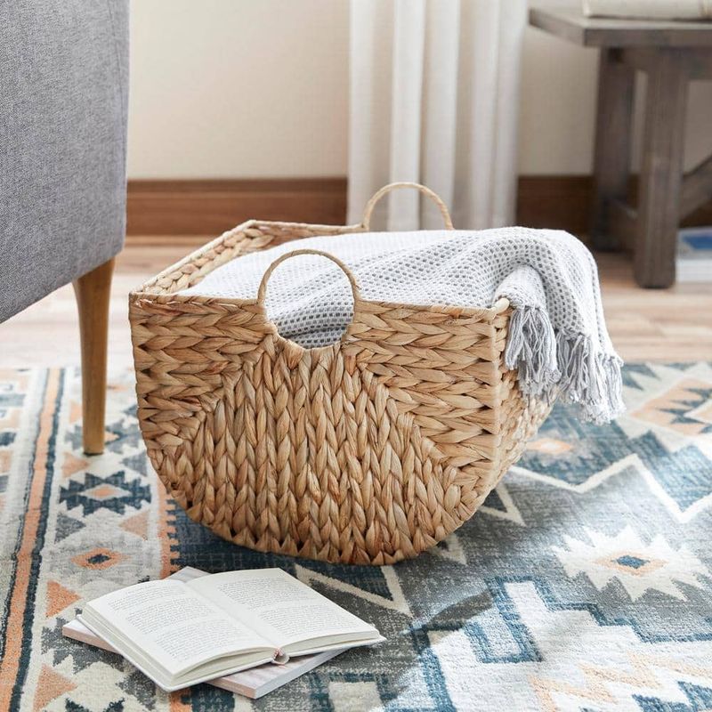 Baskets for Blanket Storage