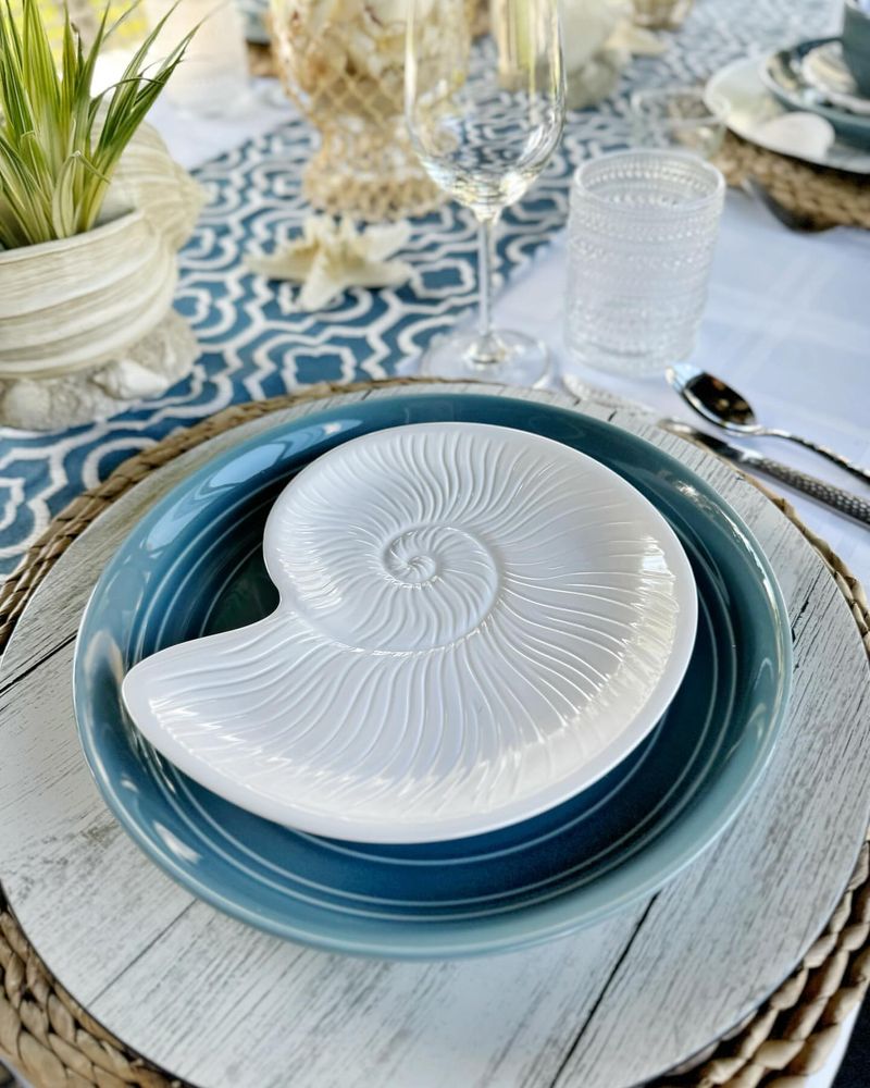 Beach-Themed Dinnerware