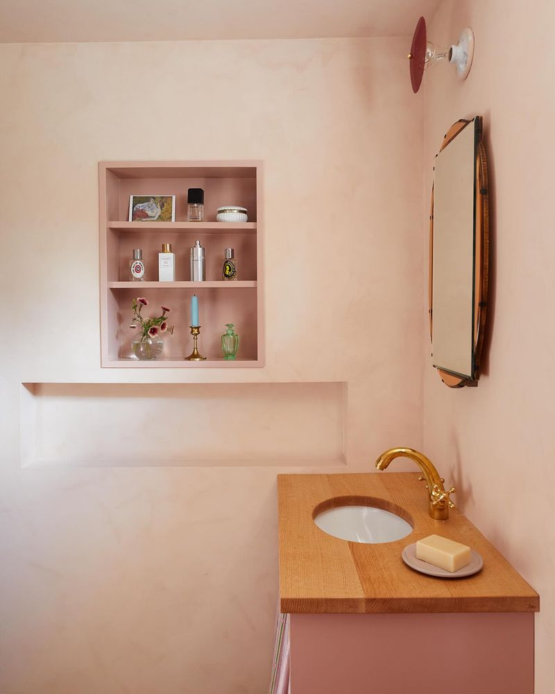 Blush Pink Bathroom