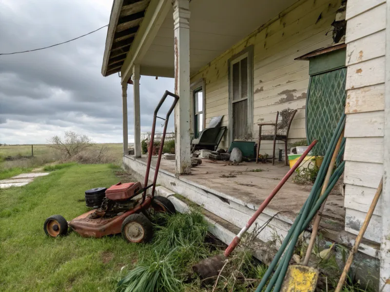 Broken Outdoor Equipment