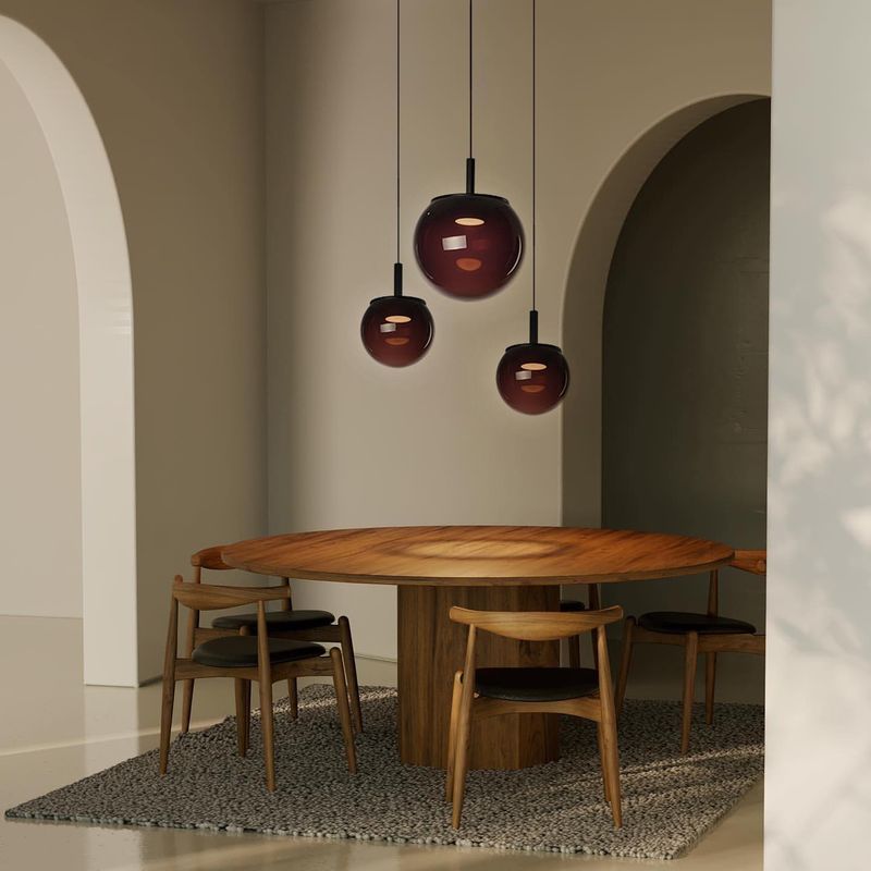 Burgundy Lighting Fixtures