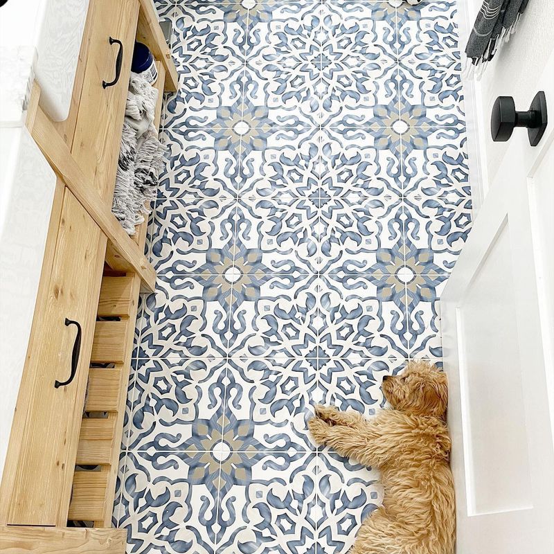 Busy Patterned Tiles