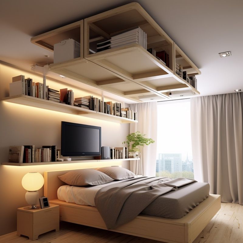 Ceiling Shelves